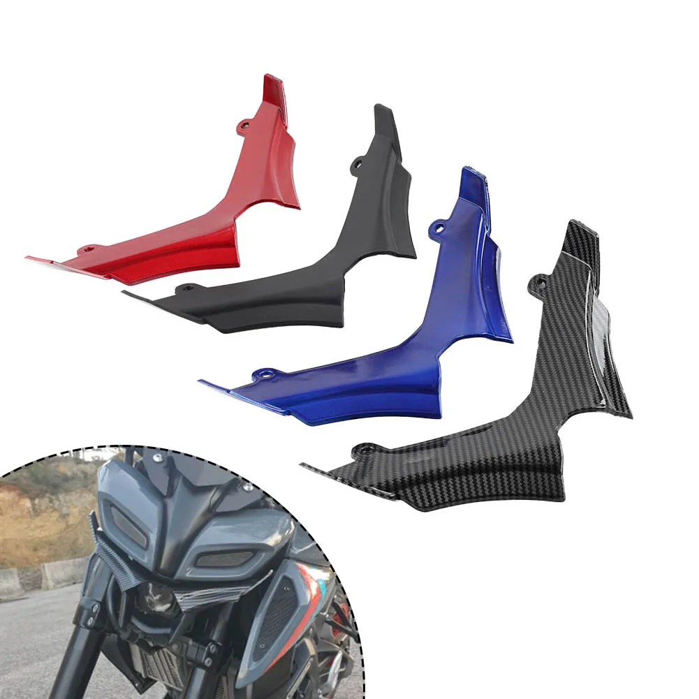 

Motorcycle Front Fairing Winglets Aerodynamic Wing Spoiler For YAMAHA MT-15 MT-125 2020 2021 2022