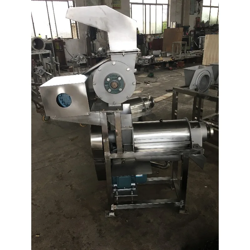 Espremedor de maçã parafuso extrator de suco de frutas máquina abacaxi tomate manga polpa que faz a máquina