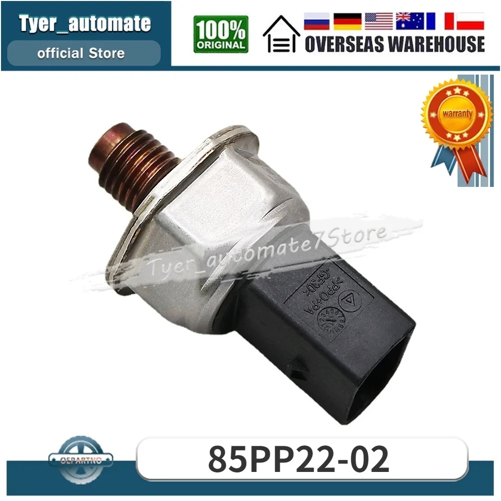85PP22-02 Fuel Rail Pressure Sensor 28389851 55PP22-01 9307Z521A A6510700495 For Mercedess A B C CLASS SLK GLA VITO Sprinter