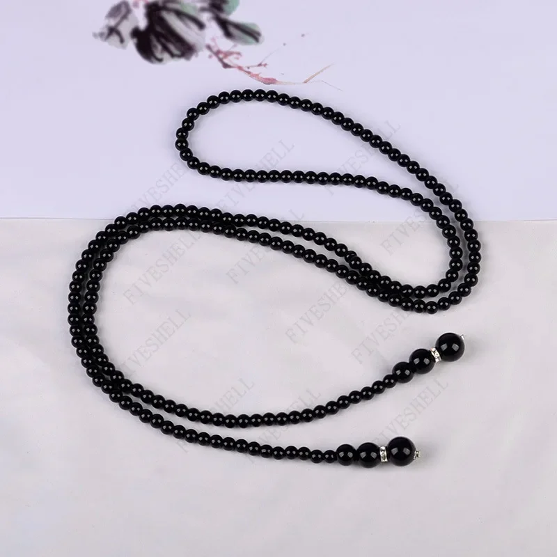 Frauen 1920er Jahre Perlen Halskette Mode Faux Perlen Gatsby Zubehör Vintage Kostüm Schmuck Creme Collares Para Mujer Für Frauen – Detail 9