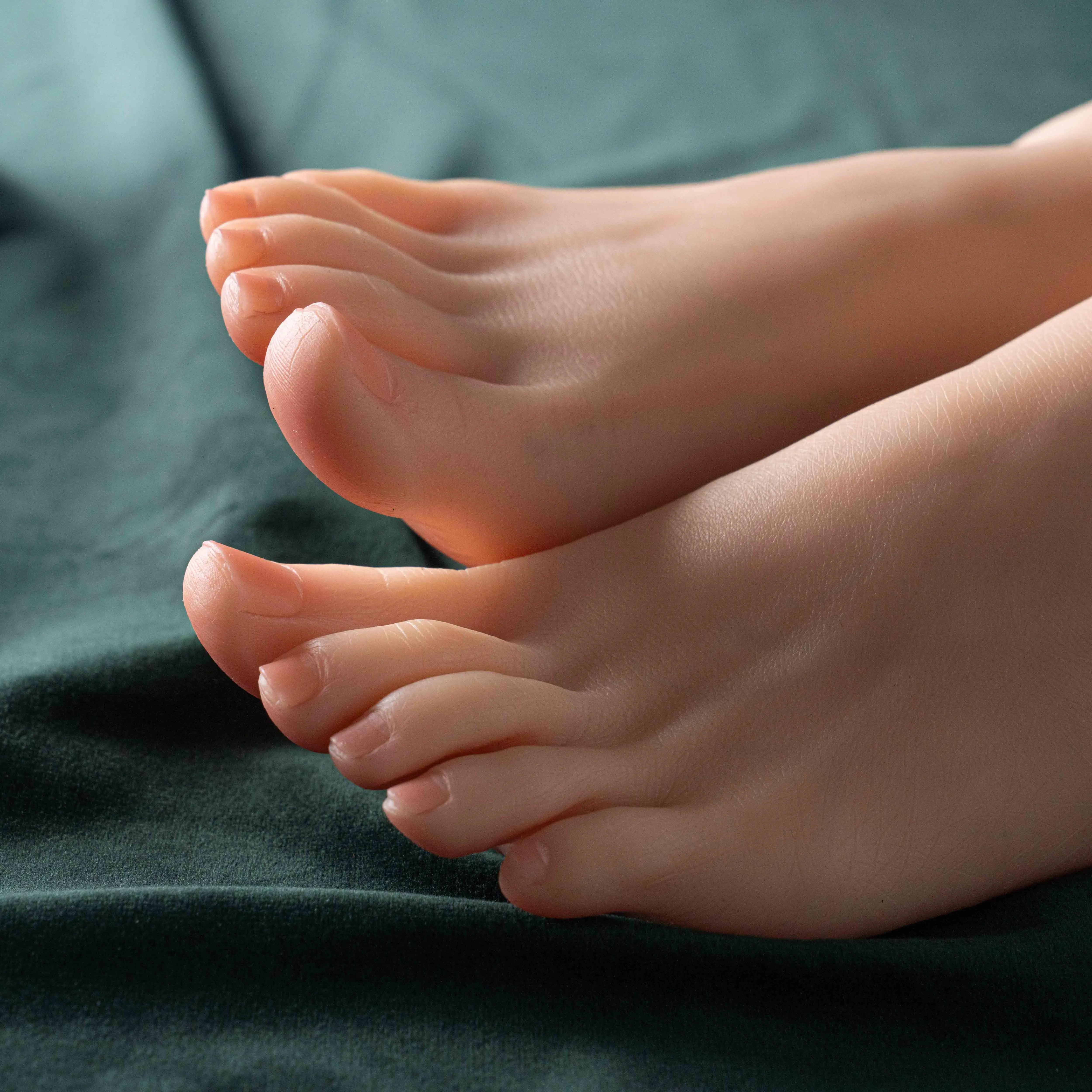 1개 실물 같은 여성용 실리콘 발 모델 마네킹 발 페티시즘 TG3610 소품 신발 보석 디스플레이 가짜 손톱 연습용 살롱 아트