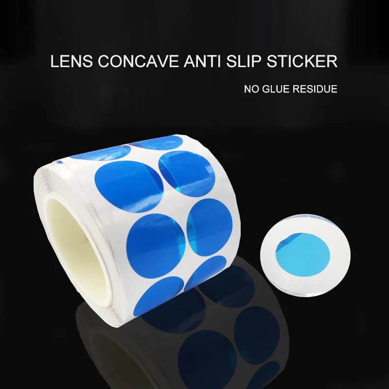 1000pcs Lens Concave Non-slip BlockingPad Sticker Paste for Lens Grinding Optical Glasses Anti Slip Film Anti Scratch Paste