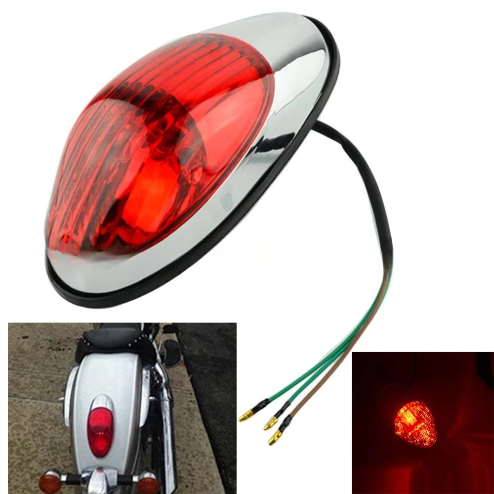 

Rear Tail Brake Light Assembly | Replacement Rear Lamp Fit For Kawasaki Vulcan 900 1500 VN900C 1994-2013