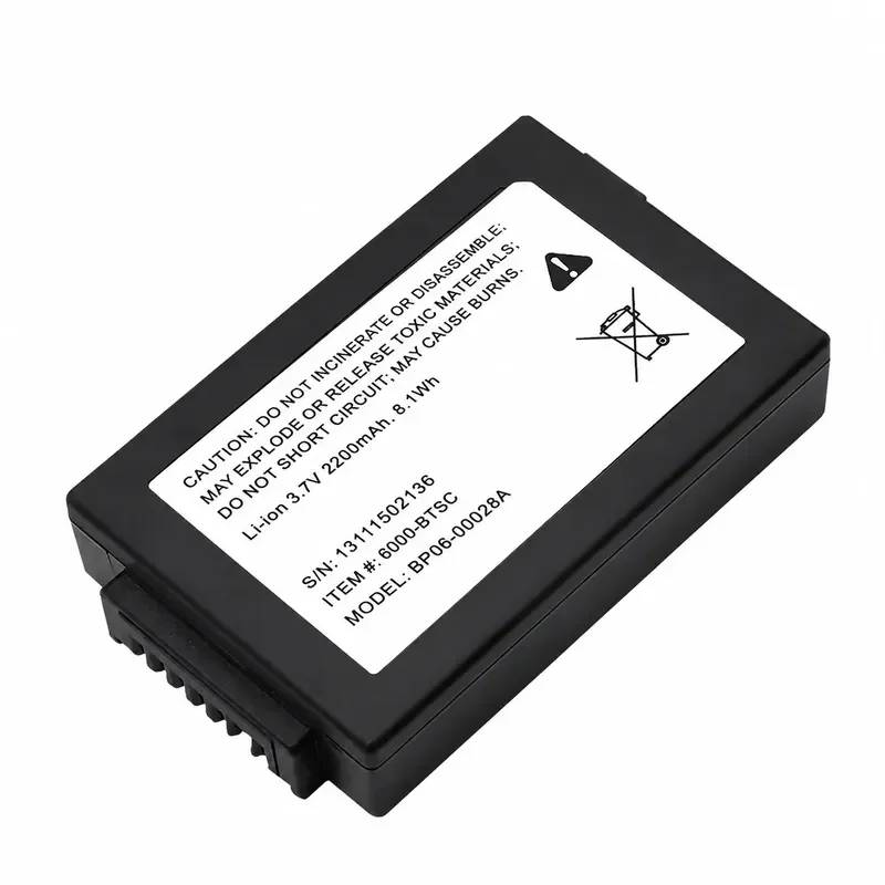 for Honeywell Dolphin 6100 Barcode Scanner Battery 6000-BTSC Replacement Rechargeable Li-ion Battery Pack for Data Terminal