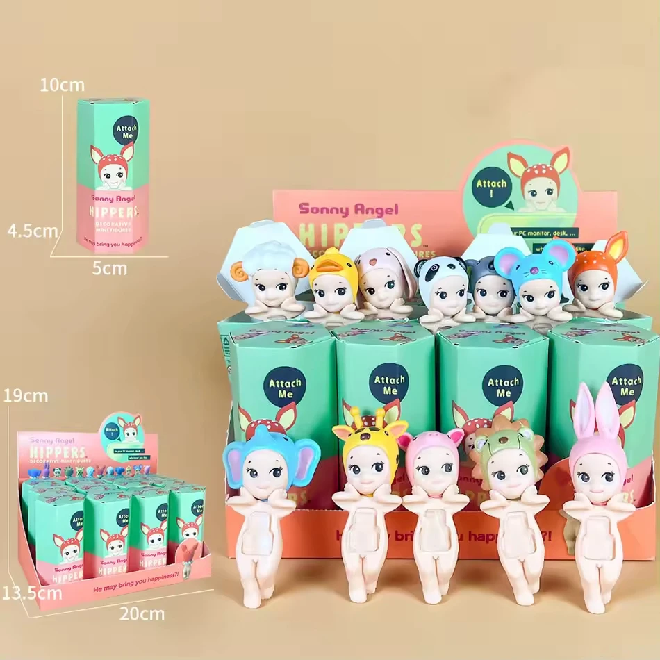 Hot 12 stks/set Sonny Angel 8 cm Mini Figuur Dromen Slapen Dier Serie Kawaii Auto Telefoon Ornamenten Geluk Gift