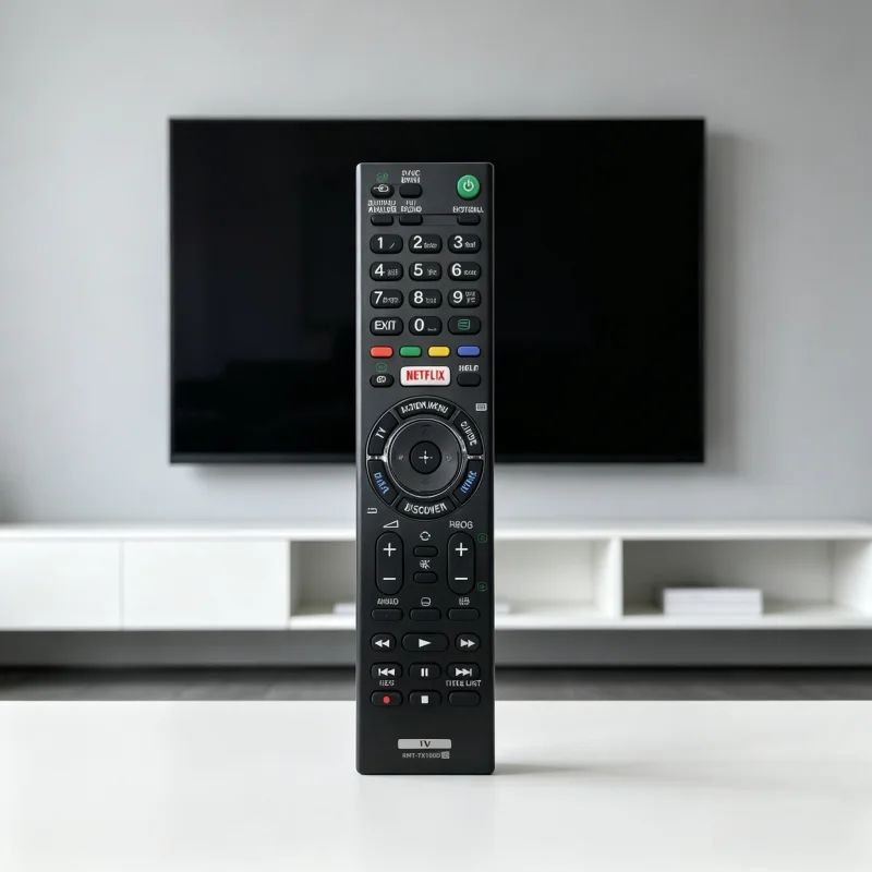 Replacement RMT-TX100D TV Remote Control Fit for Sony RMT-TX102U RMT-TX200U RMT-TX300U RMT-TX200E RMT-TX300E