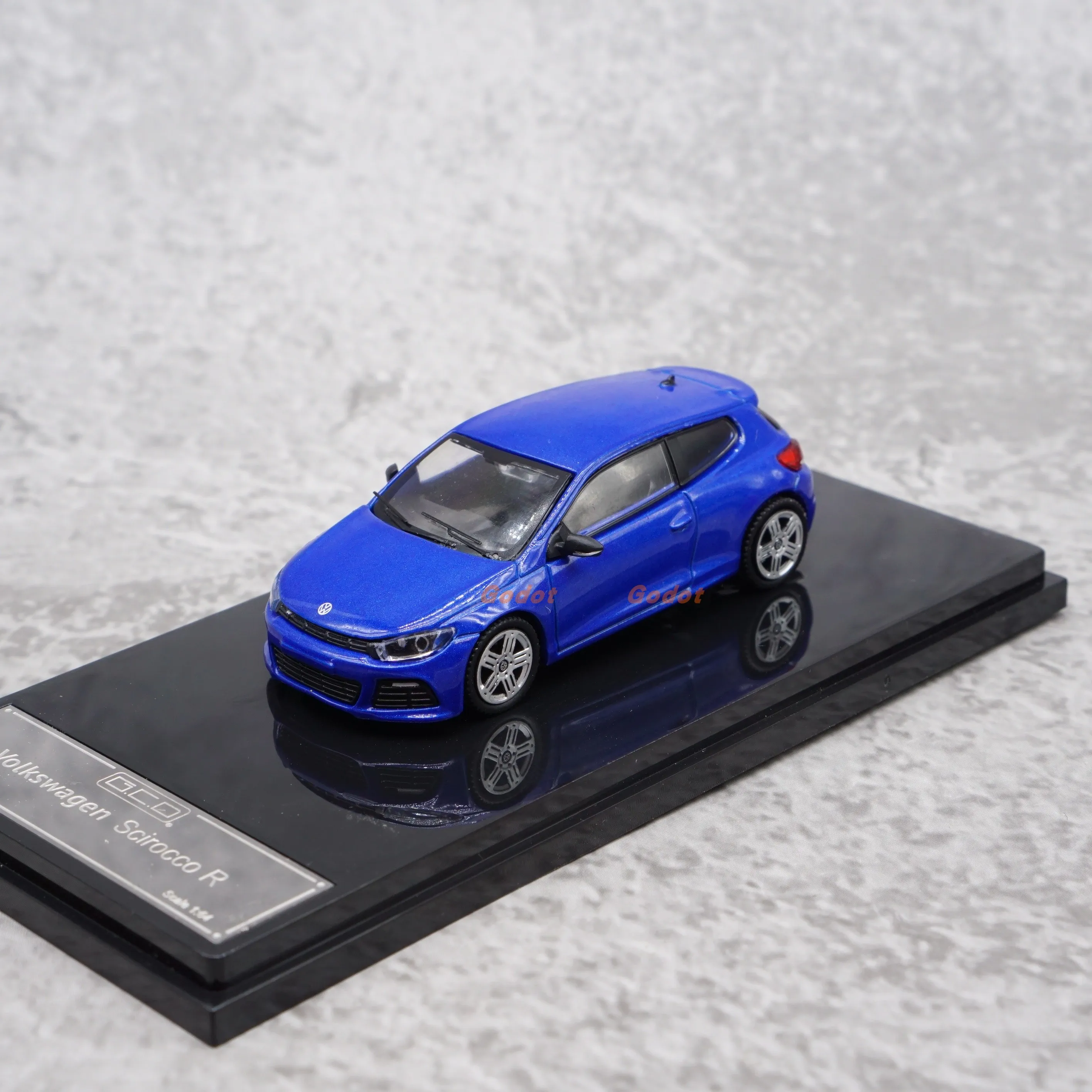 GCD  1/64 Scirocco R alloy car model toy