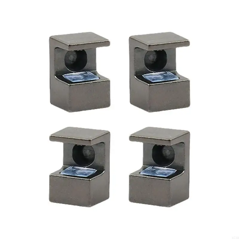 Titulares paneles vidrio prácticos ajustables para sala estar y cocina 4pcs 37jd