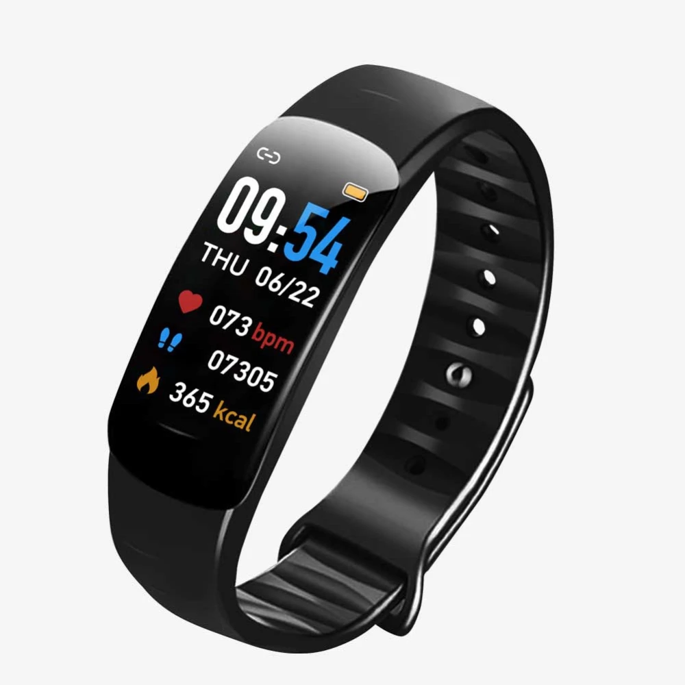 Wholesale Sport Smart Bracelet Wristbands 0.96 Inch Color Display Pedometer Heart Rate Monitor Fitness Bands For Iphone Android