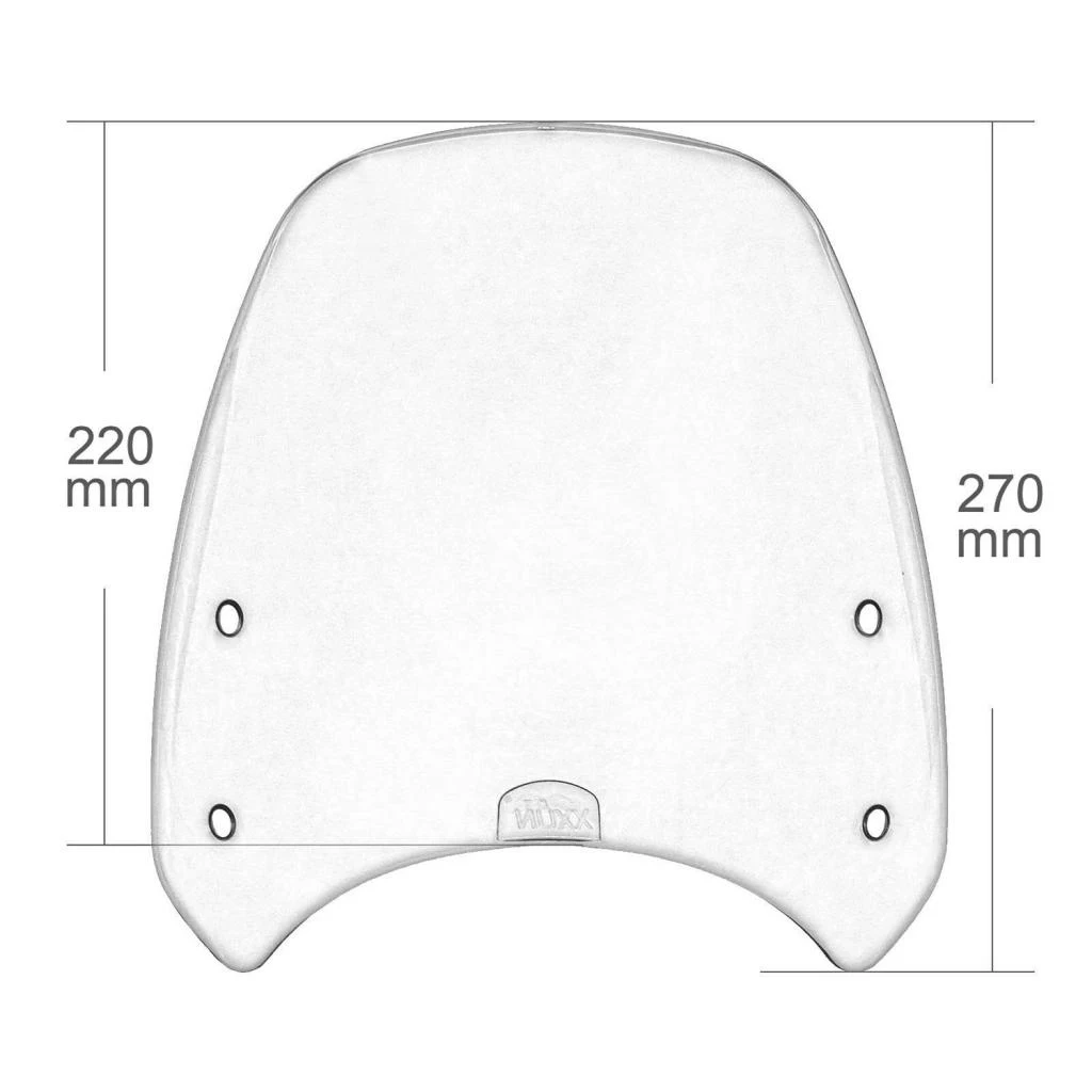 Wind Screen Motorcycle Windshield -Motorcross Windscreen For Ducati Scrambler 16+ Motorcycle Windscreen Air Deflector Adjustable