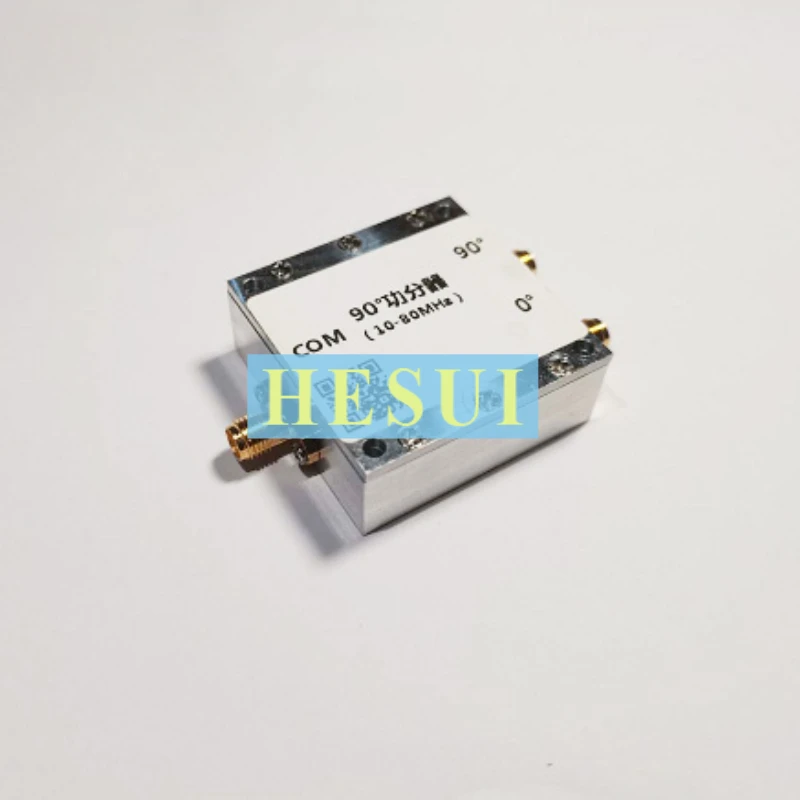 10-80MHz 90 degree power divider One minute two  phase difference output 90 degree SMA