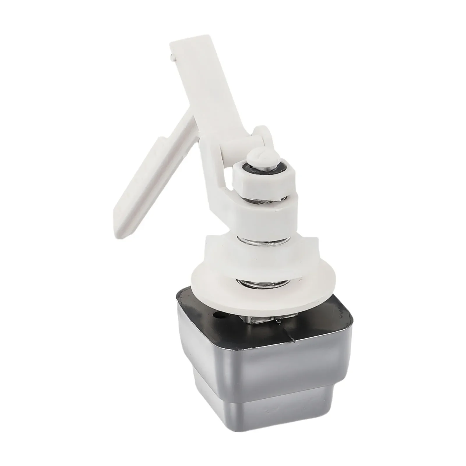 Toilet Flush Kit with Push Button Lever Handle Side Mount for Water Tank Engineered for Efficient Flushing and Use