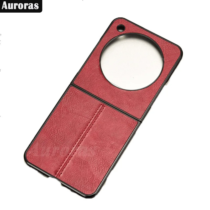 Skinlee For ZTE Nubia Flip 5G Flip Case Leather Card Slot Wallet Camera protection Back Cover For ZTE Nubia Flip 5G Casing Capa