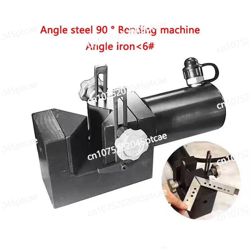 Electric Hydraulic Angle Steel Bending Machine, Angle Iron, 90 ° Bender