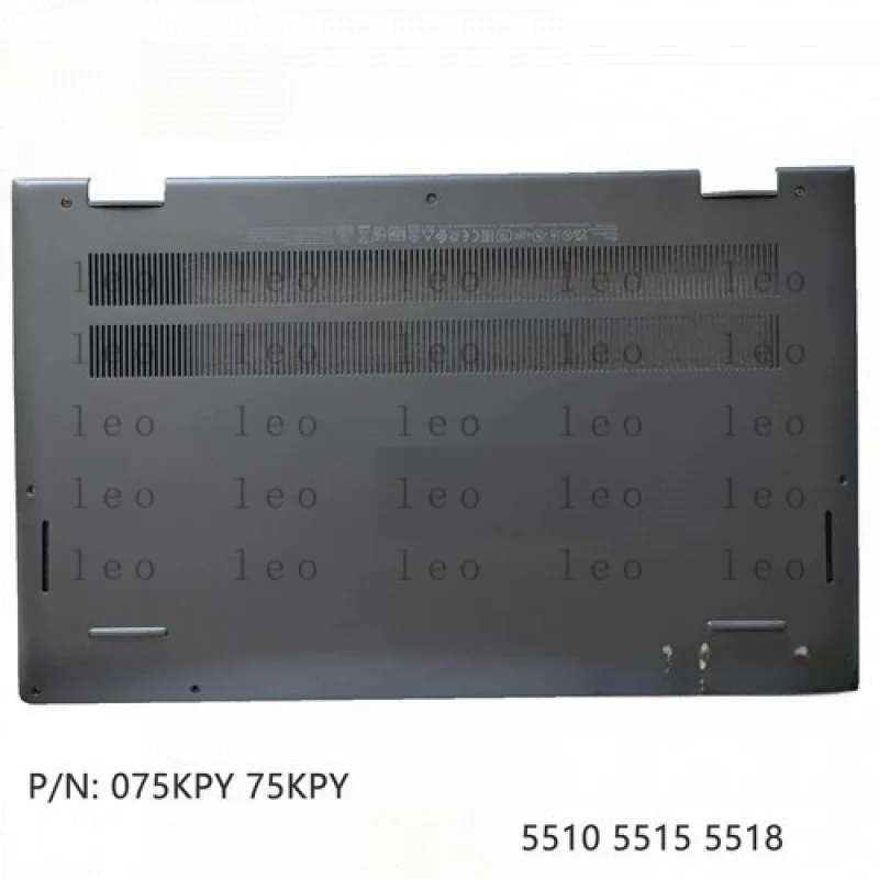 

GG New 075KPY 75KPY For DELL Inspiron 5510 5515 5518 Bottom Case Lower Base Cover