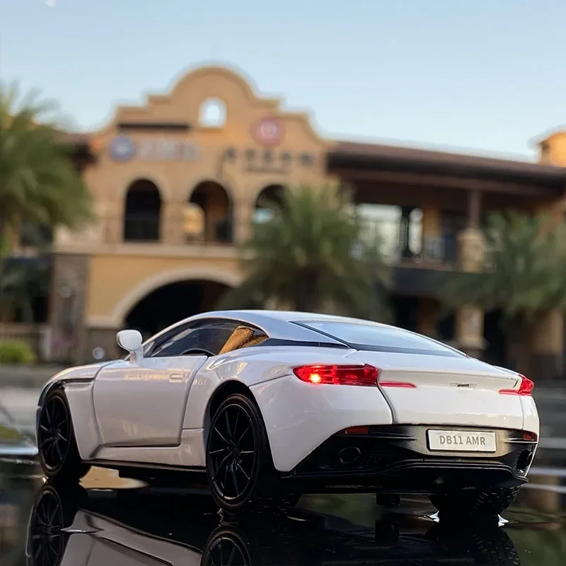 1:32 Aston Martin DB11 AMR Sports Car Alloy Car Diecasts & Toy Vehicles Metal Toy Car Model High Simulation Collection Kids Toys