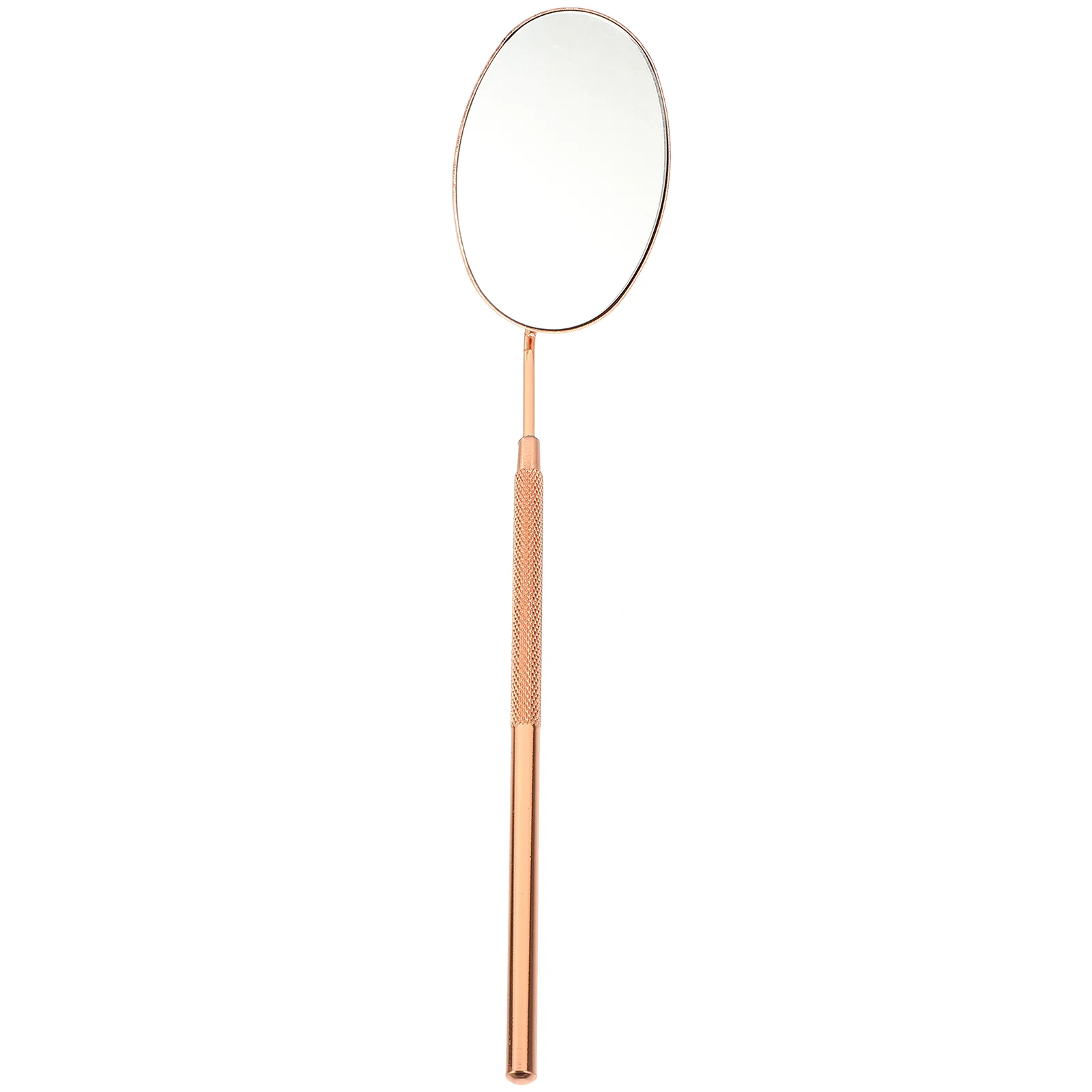 Eyelash Mirror for Extensions Grafting Supplies Accessories Inspection Rose Gold Stainless Steel