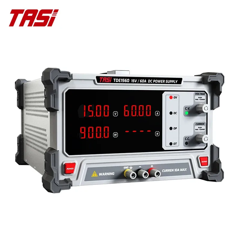 

For Sea Shipping, CustomizedTASI TDE6010 High Precision DC Power Supply Single Output Adjustable Voltage Current for Industrial