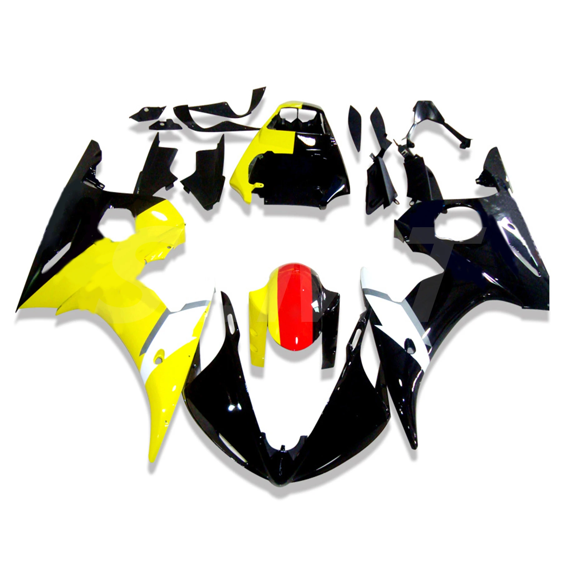 Fit Fairings For YAMAHA YZF R1 02 03 Complete Motorcycle Plastic Component Body Set Fairing Plastic Kit R 1 2002 2003