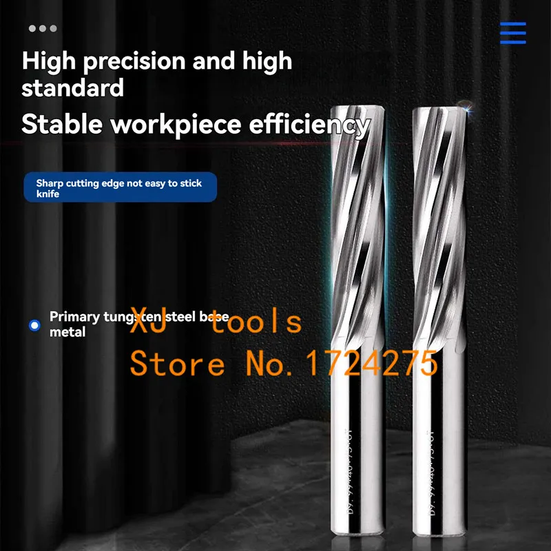 1PCS 2mm-16mm H7 Straight Shank Spiral Alloy Carbide Reamer,(2mm/3mm/4mm/5mm/6mm/7mm/8mm/9mm/10mm/11mm/12mm/13mm/14mm/16mm)