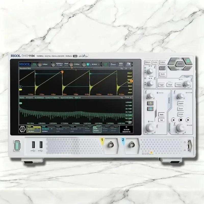 1PC RIGOL DHO1104 Digital Oscilloscope 100MHz 4CH 12bit Oscilloscope, 100Mpts 1.5Mwfms/s #familitrade