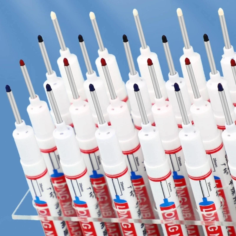 12x/набор маркеров для глубокого вылета, маркер для носа длиной 20 мм, водонепроницаемый маркер для глубоких отверстий