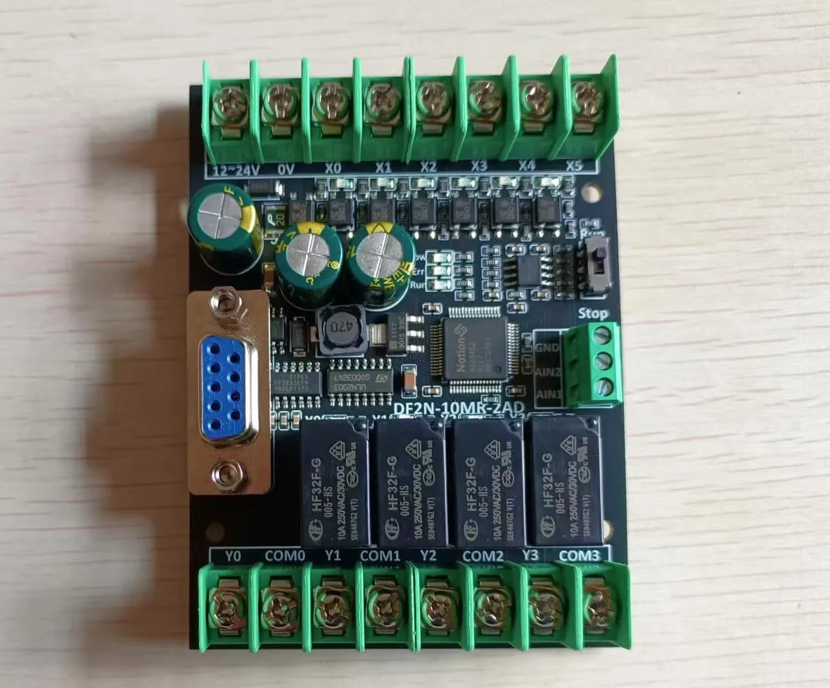 FX1N FX3U FX2N 10MR 14MR 20MR 24MR 30MR 10MT 14MT 20MT 24MT 30MT 2AD RS485 DC 12-24V power supply GX-Develoer 8.5