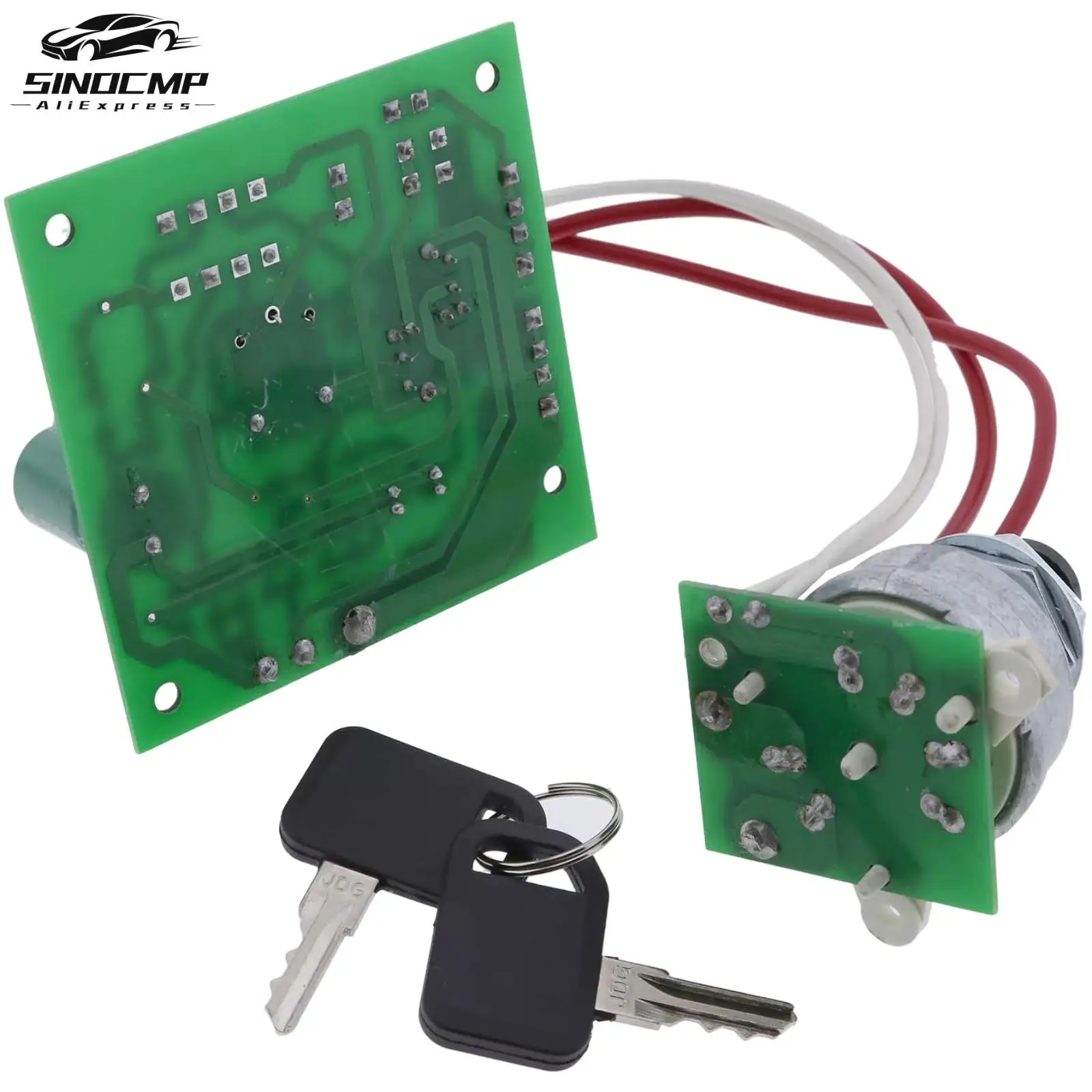 Ignition Switch Module AM115471 AM118981 AM120819 AM136681 For John Deere 415 425 445 455 Tractor Serial No.0-70000