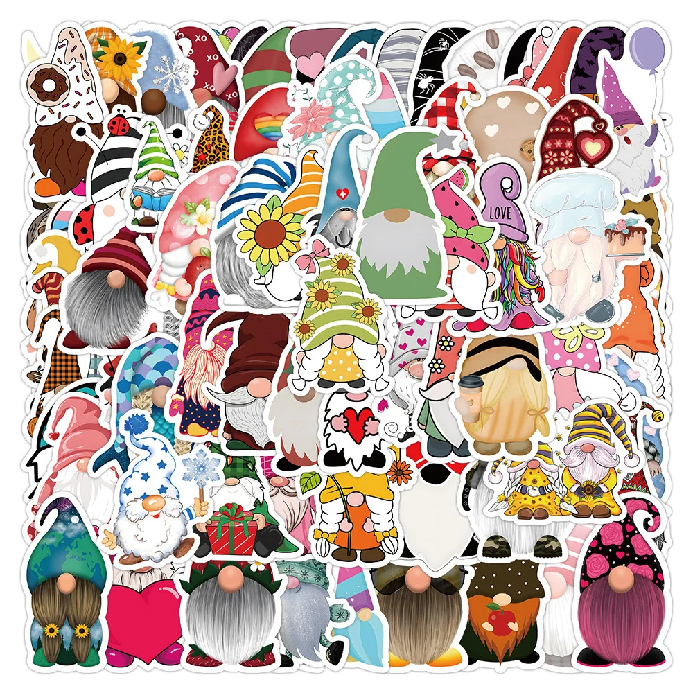 10/30/50/100pcs Disney Cute Cartoon Dwarfs Stickers Anime Decals Notebook Laptop Phone Diary Decoration Sticker Kids Classic Toy