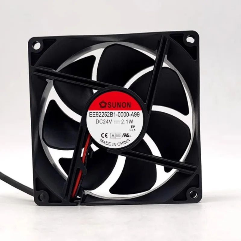 novo-ventilador-de-refrigeracao-para-sunon-ee92252b1-0000-a99-9025-24v-21w-cooler-fan-90-90-25mm