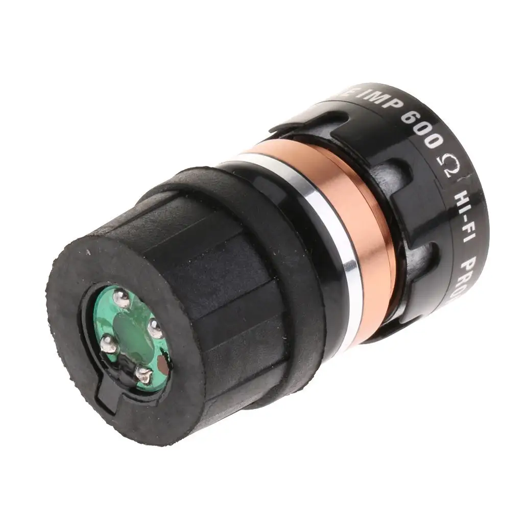 Профессиональный пластиковый однонаправленный микрофонный картридж с сердечником KTV MIC Head