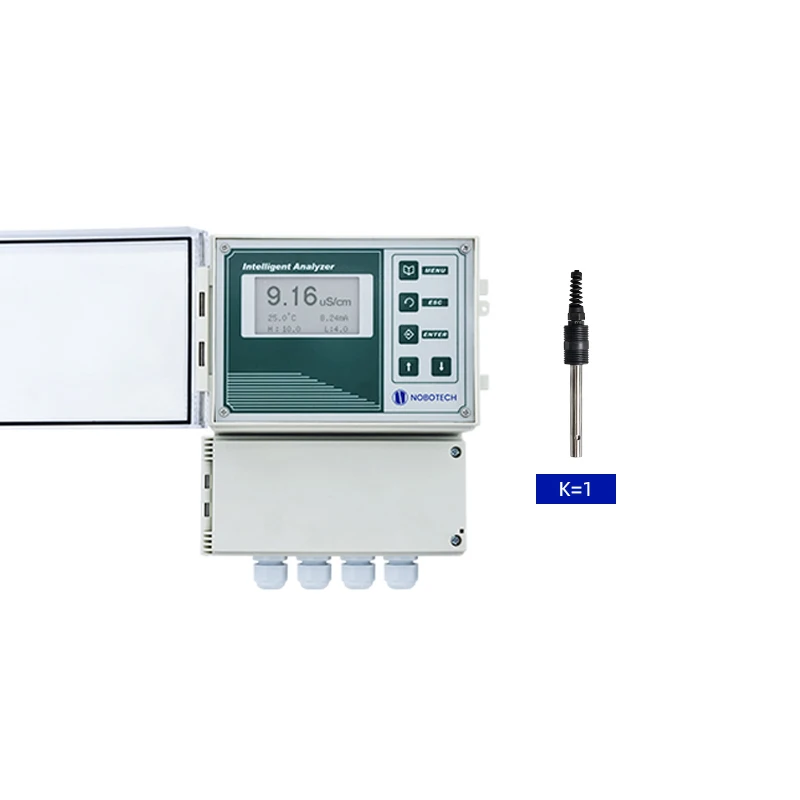 NOBO Online DCT-9500 Multi-Channel Conductivity/EC Meter TDS Pure Water Detection Controller RS485 Industrial Use