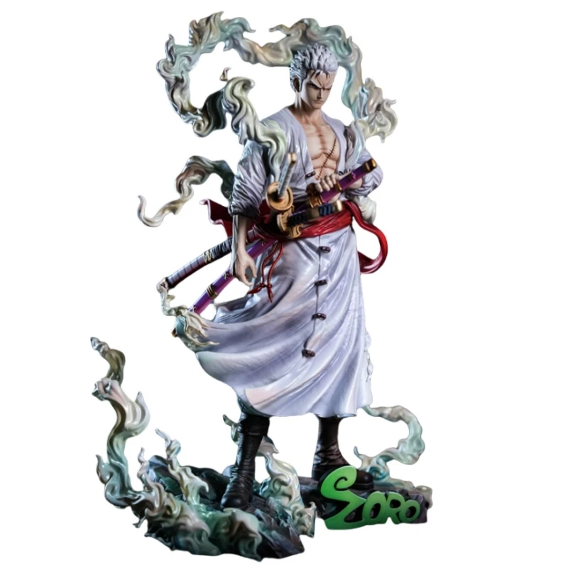 Pre Sale 29Cm Fit Studio Gk One Piece Nika Roronoa Zoro Anime Action Figure Collectible Model Garage Kit Statue Toys Gift