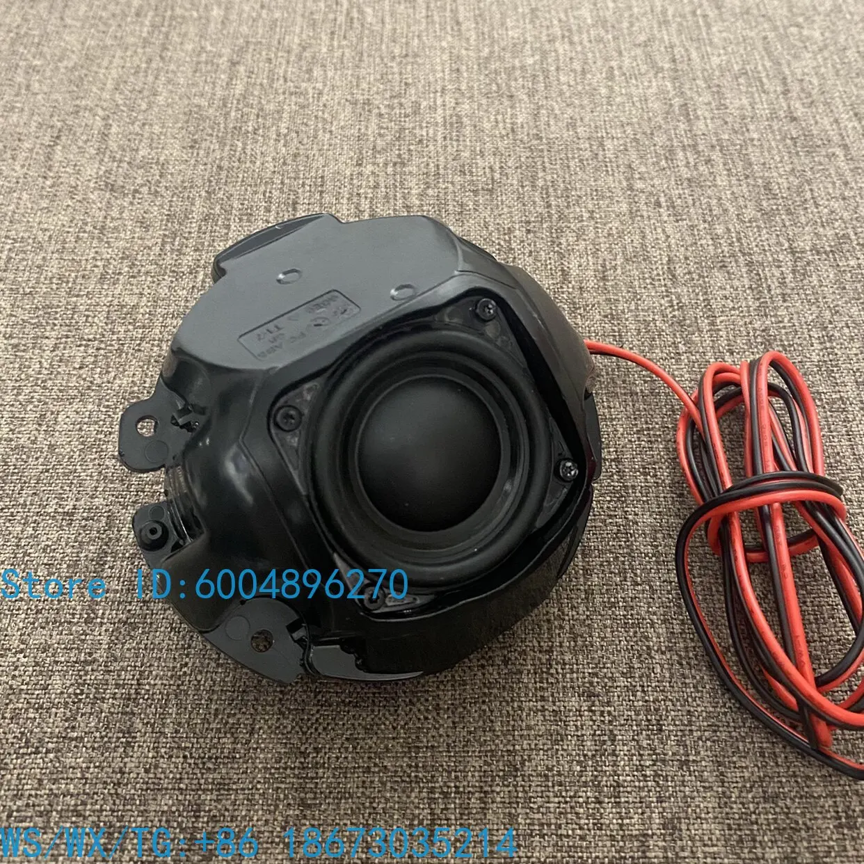 (Dismantled product) Round plastic fever small speaker 1.5 inch HIFI neodymium magnetic full range speaker DIY passive speaker
