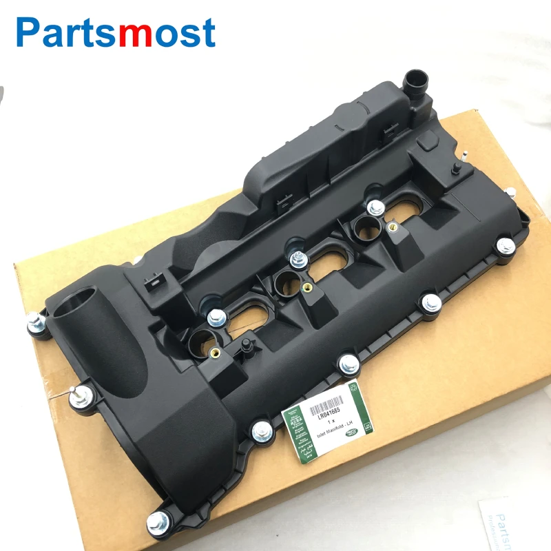 LR041685 LR051835 غطاء صمام المحرك لـ 3.0L V6 بنزين لاند روفر LR4 رينج روفر 2013- RR SPORT 14- جديد ديسكفري فيلار جاكوار #4