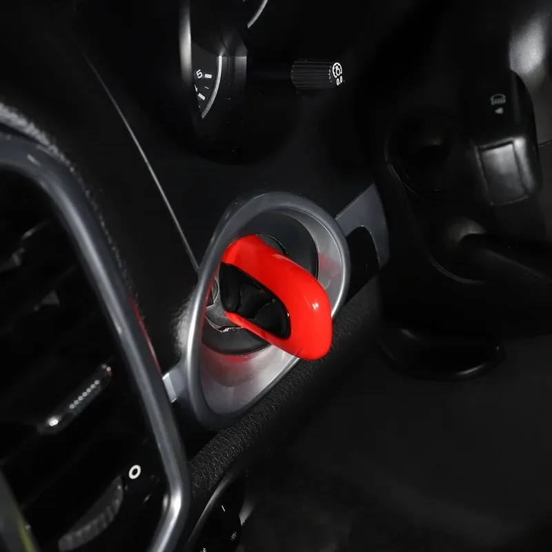 For porsche Boxster Cayman 911 Cayenne Macan 2013-2023 car engine start key switch One-click ignition Trim Car Accessories