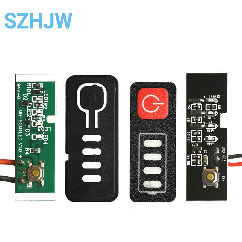 5S Lithium Battery Shell with Power Indicator – 18V to 21V Voltage Display for DIY 18650 Battery Packs & Power Tools