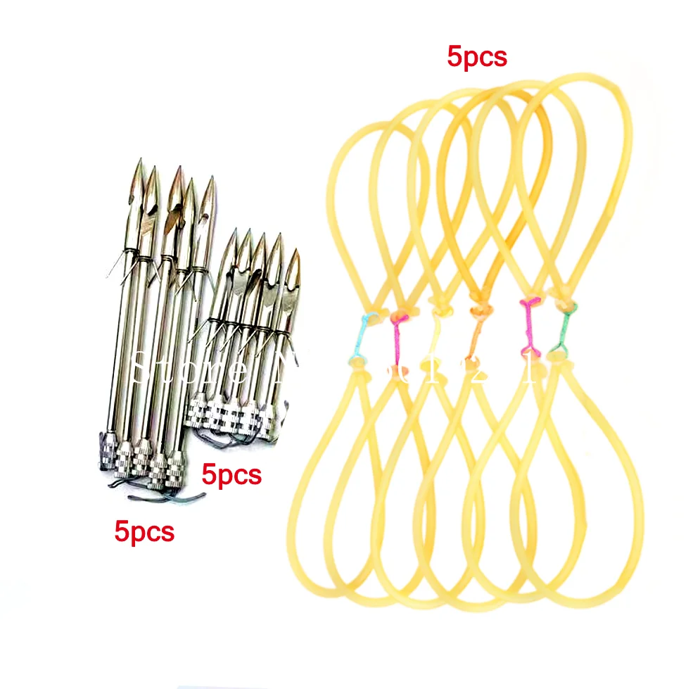 새총 화살 낚시 세트, 탄력 있는 낚시 고무 밴드, 사냥용 투석기, 사격용 낚시 다트, 신제품