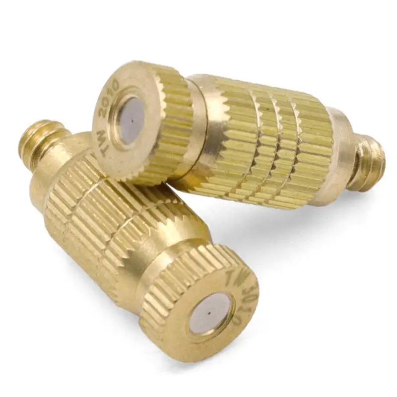 High Pressure Atomizer Nozzle Anti-Drip Greenhouse Irrigation Fogging Spray Head Air Humidification Landscaping