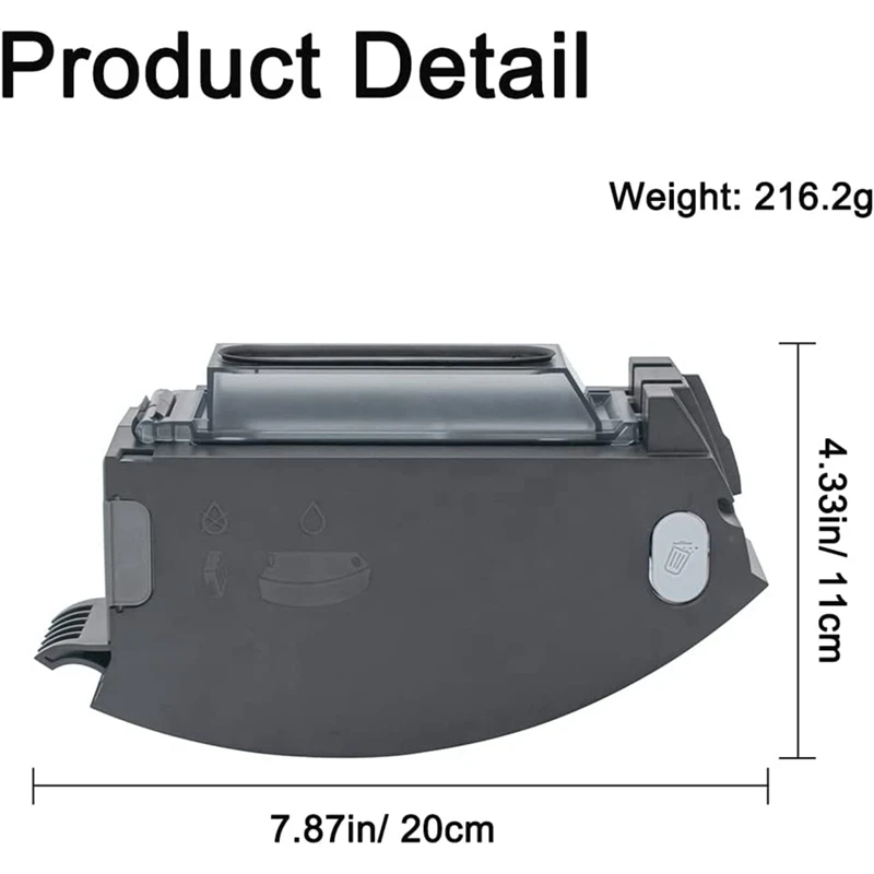 กล่องเก็บฝุ่นสําหรับ Roomba E/I Series I7 E5 E6 I1 I3 I4 I6 I8 เครื่องดูดฝุ่นสิ่งสกปรกกล่องอะไหล่