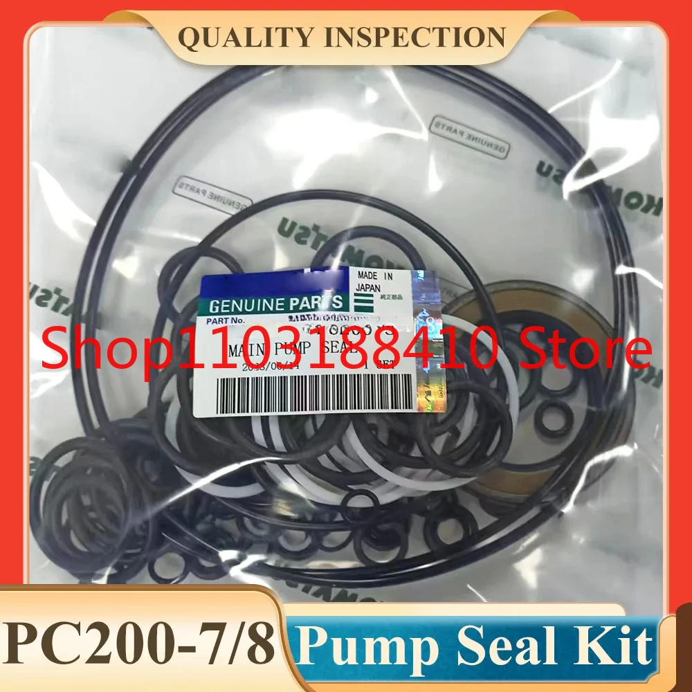 

PC120-6 PC200-7 PC200-8 Hydraulic Pump Seal Kit Excavator Main Pump Repair Kit PC200-6