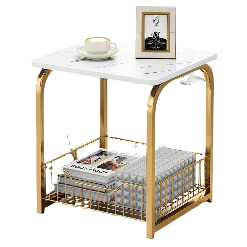 Coffee table small apartment household living room multi-functional simple mini sofa side table modern simple creative