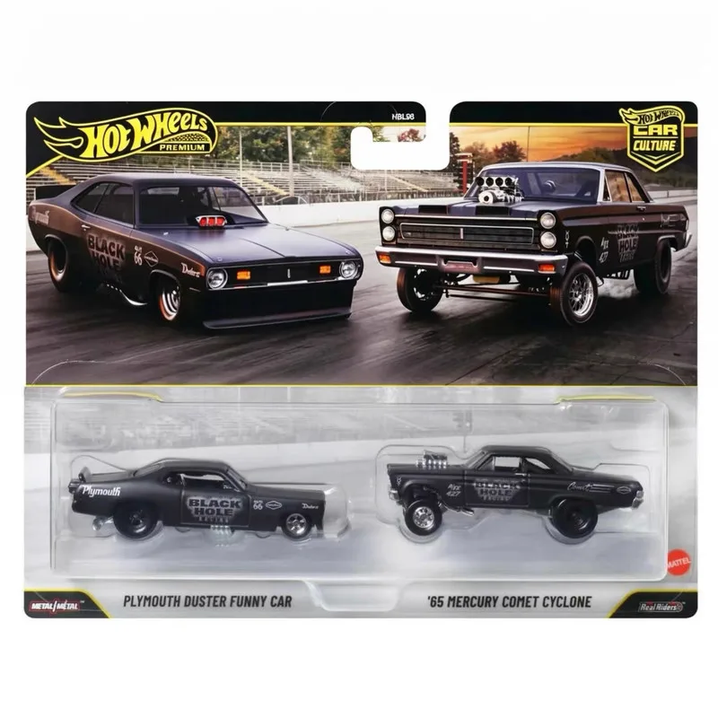 Pre-Sale Hot Wheels Premium HBL96-Y Diecast Car Model Set Porsche 930 Mclaren Plymouth 1/64 Toy Car Collection Surprise Gift