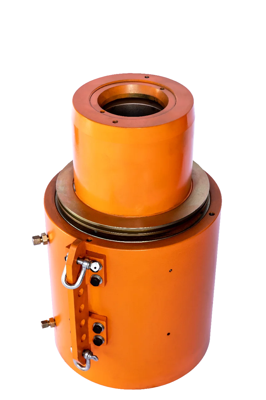 Internal Tool Anchor Jack for Prestressed Post-tensioning Engineering 250 Tons Hollow Hydraulic Jack