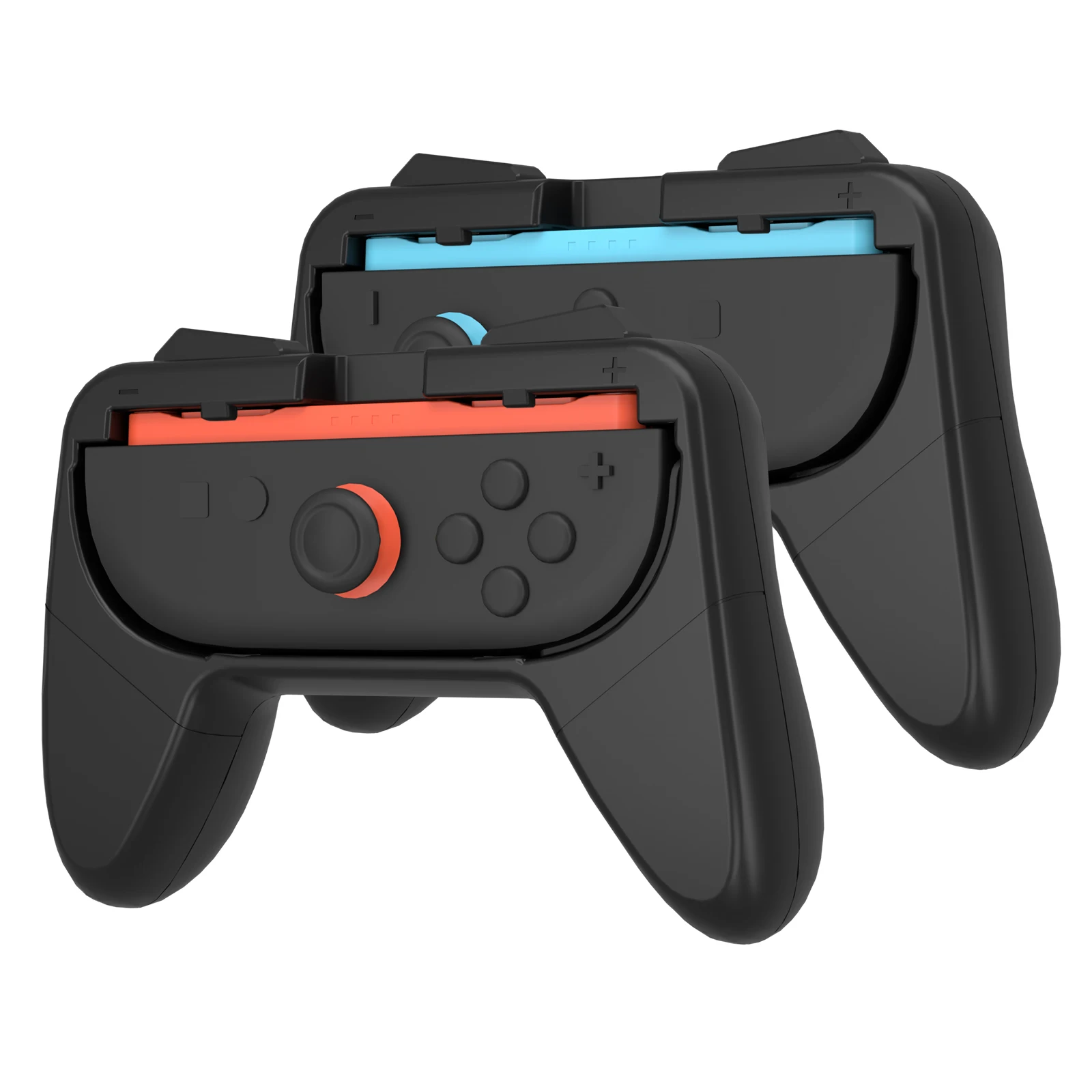 2 قطعة JoyCon2 حامل وحدة التحكم ل NS2 Switch2 JoyCon-2 Gamepads قبضة مقبض حامل القضية ، NS2 لعبة وحدة التحكم الملحقات