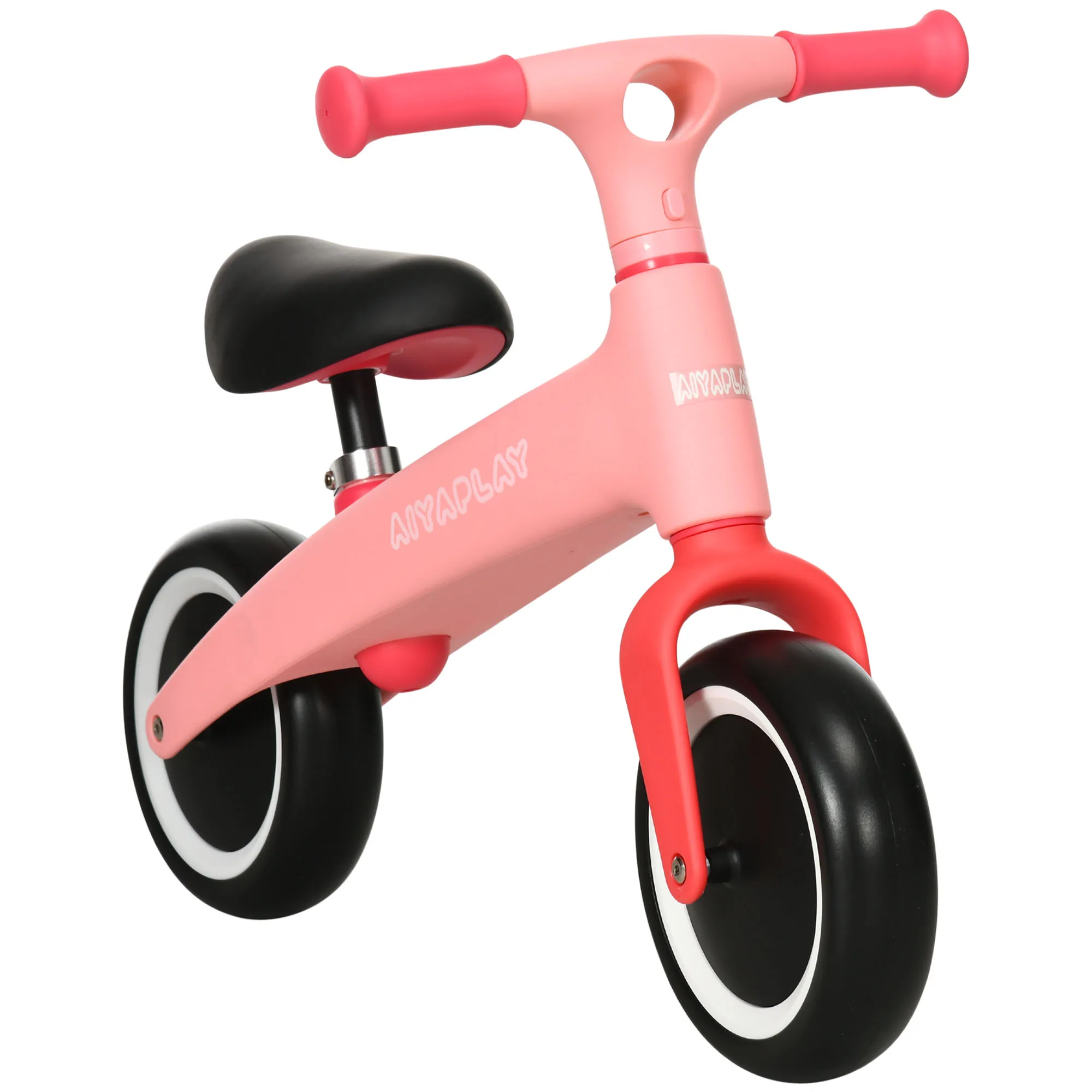 AIYAPLAY bicycle without pedals for children load 25 kg 67,5x32x44 cm pink