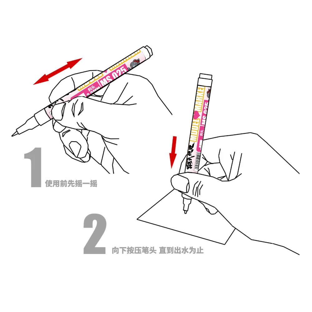 Model dolls coloring Markers Skin Color Flesh Marker pen 7 Colors For Minature Model Art Painting