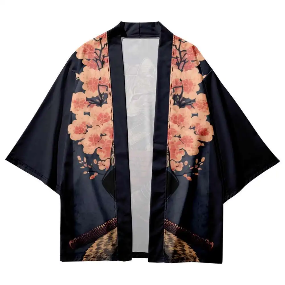 Chinese Style Cat Warrior Anime Hanfu Cardigan Feather Woven Cosplay Taoist Robe Summer Sun Protection Clothing Cosplay Costumes