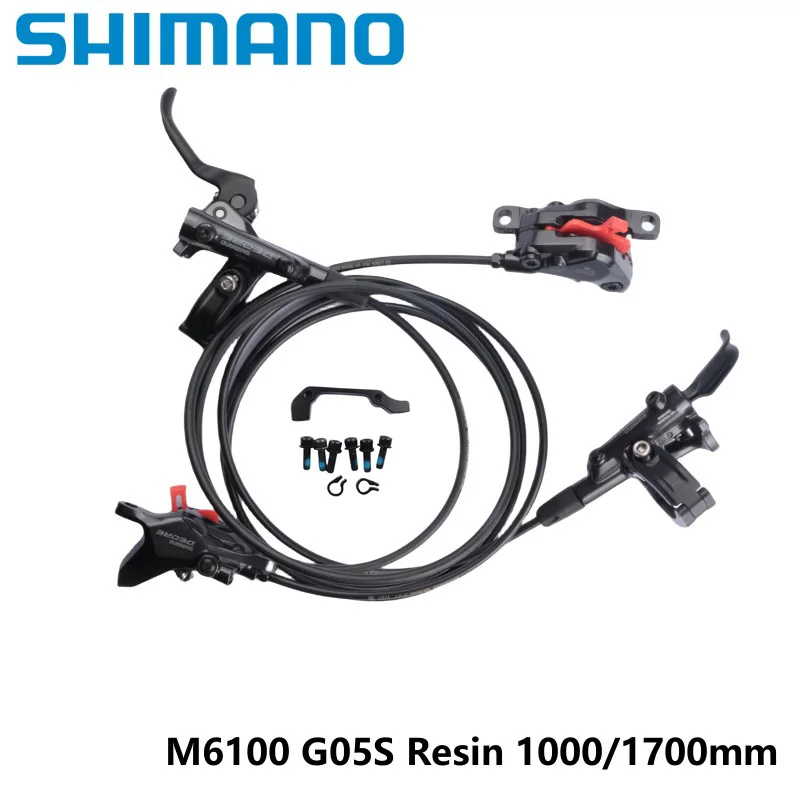 Shimano DEORE SLX XT M6100 M7100 M8100 M8000 Bremse 2 Kolben Hydraulische Scheibenbremse Für MTB G03S J03A J04C Pads Fahrrad Zubehör – Detail 23
