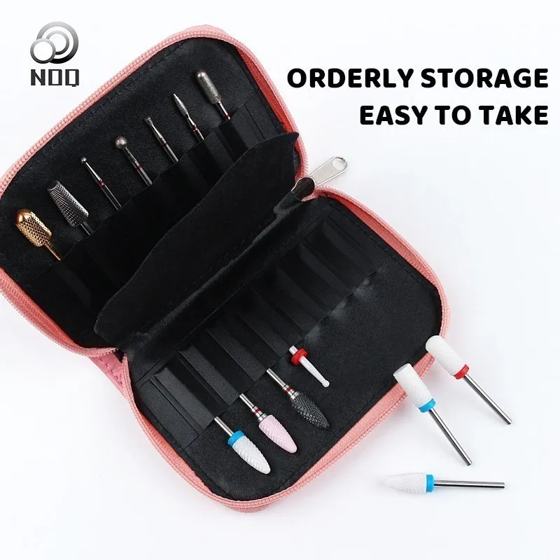 

14pcs /bag Nail Drill Accessories Bits Russian nail Art Nail Pretreatment Stainless Steel Tungsten Steel Grinding Head Ceram Set